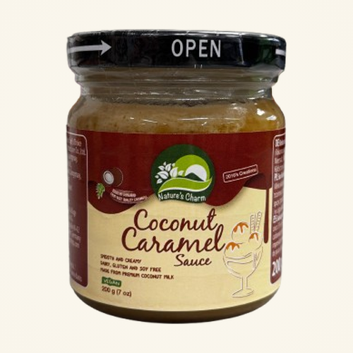 Nature's Charm Dessert Sauce, Coconut Caramel Sauce 200g
