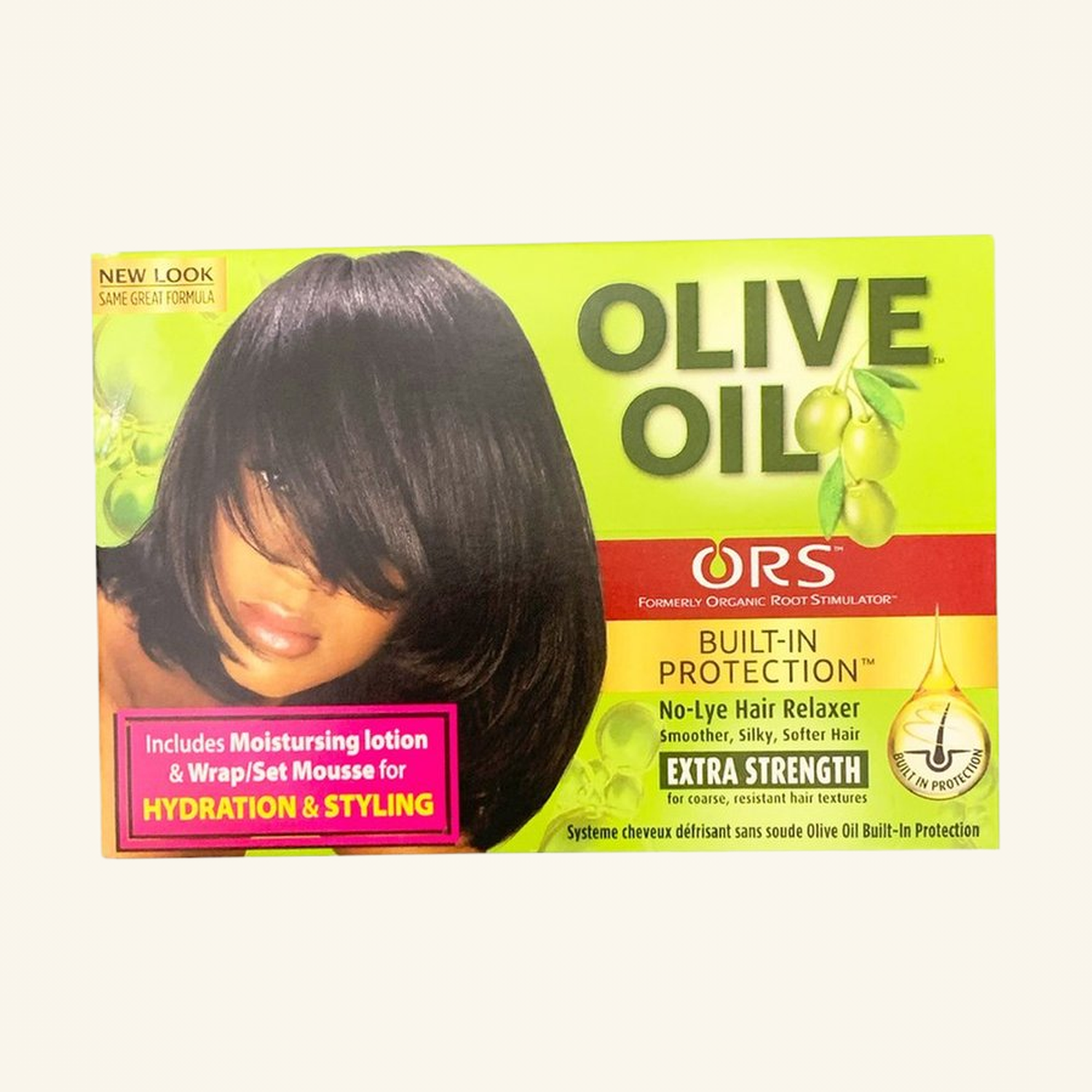 ORS Olive Oil No-Lye Hair Relaxer Kit Normal