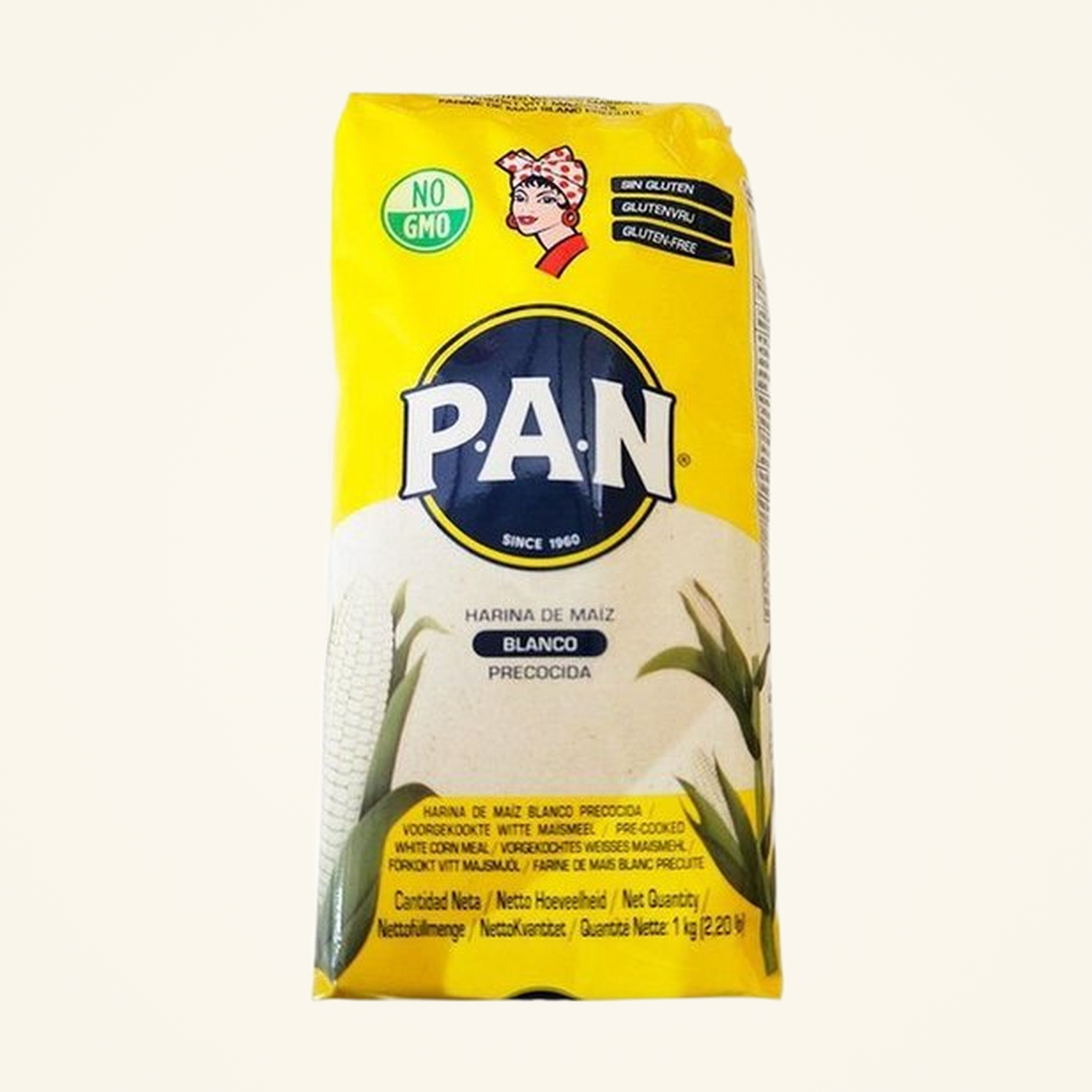 Pan Corn Flour White 1kg