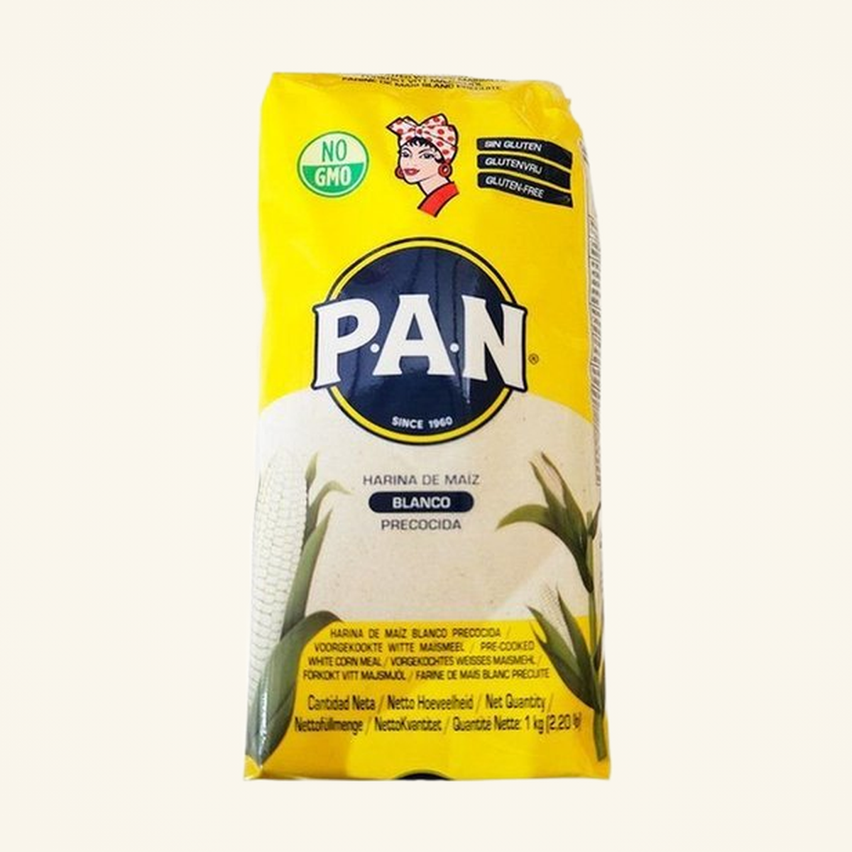 Pan Corn Flour White 1kg