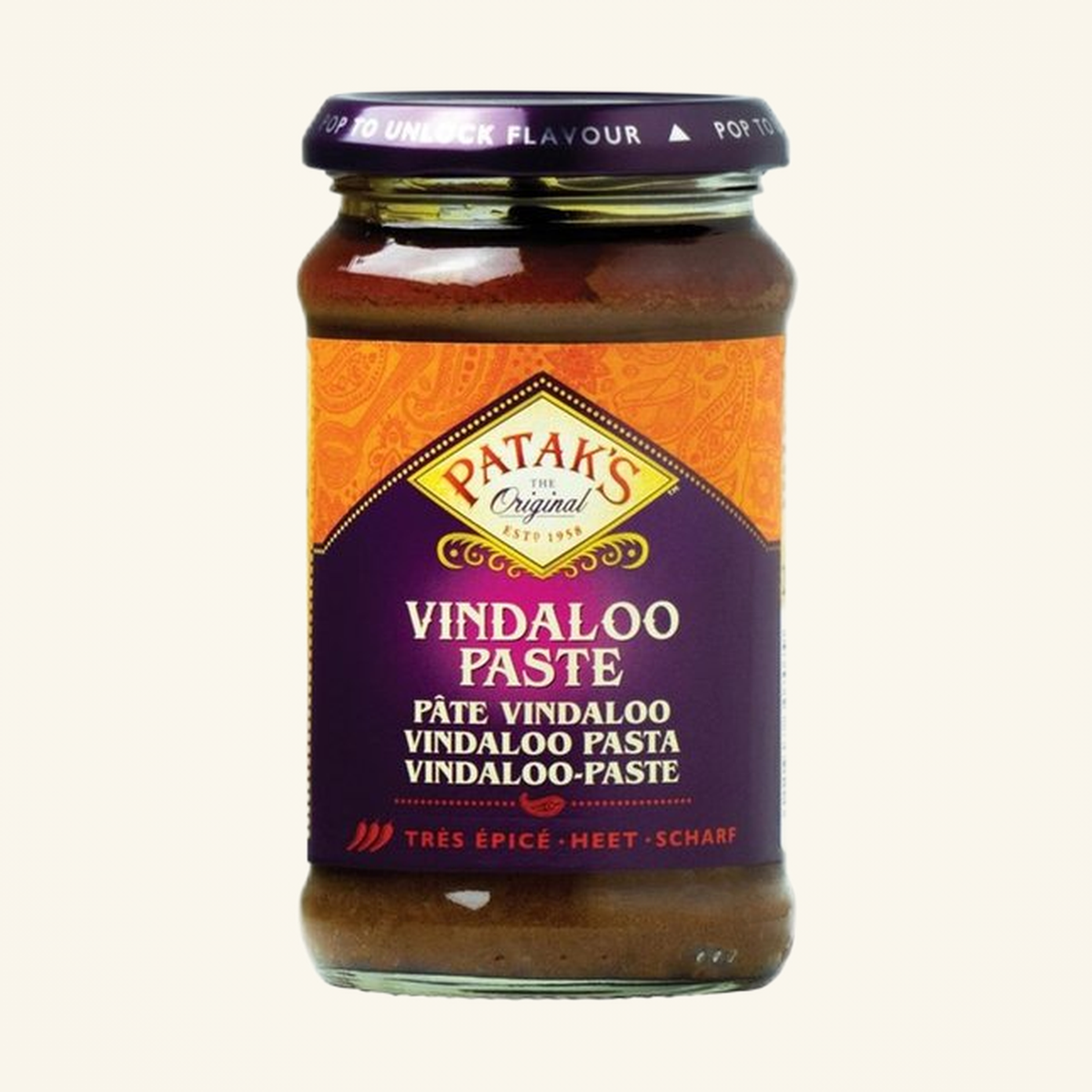 Patak Paste Vindaloo Curry 283g