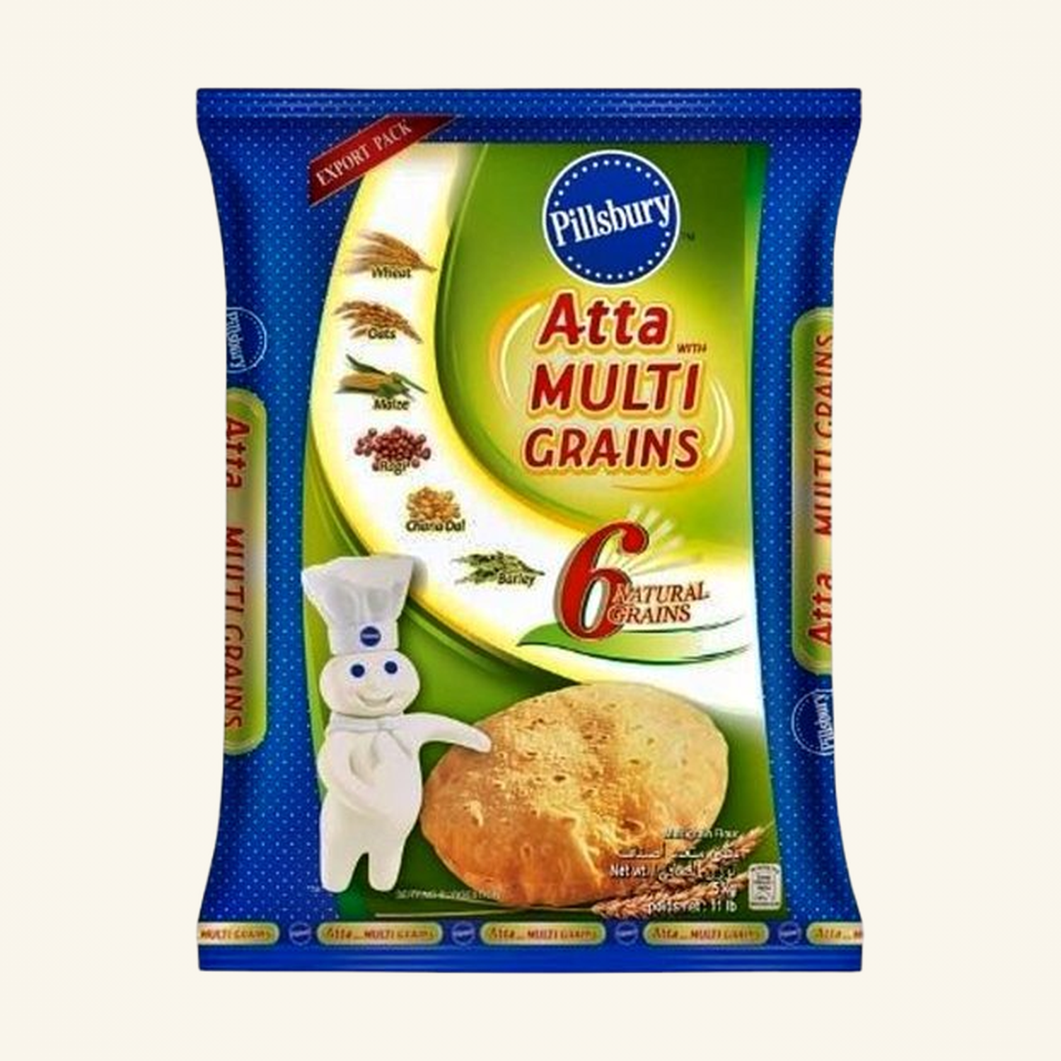 Pillsbury Flour Multigrain Atta 5kg
