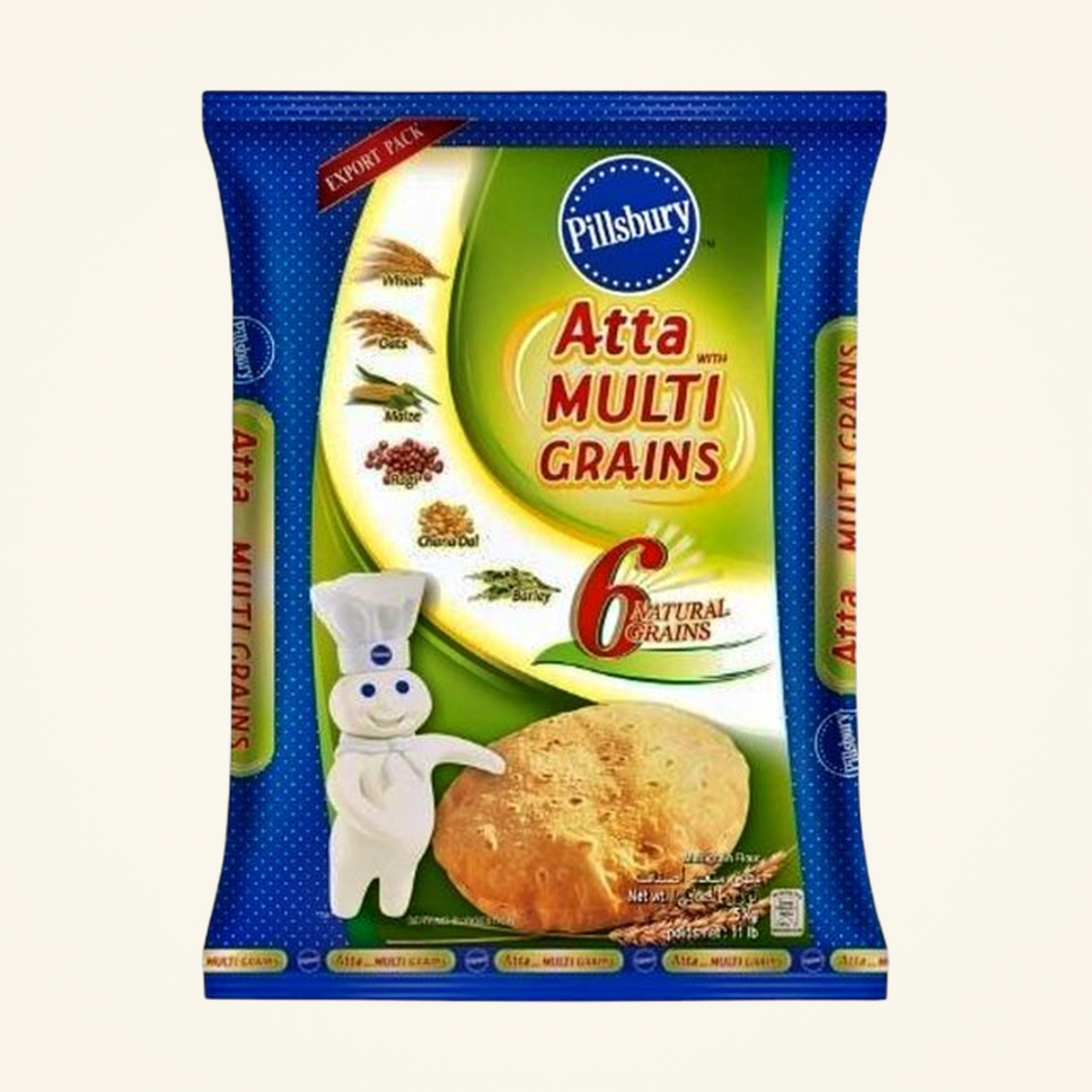 Pillsbury Flour Multigrain Atta 5kg