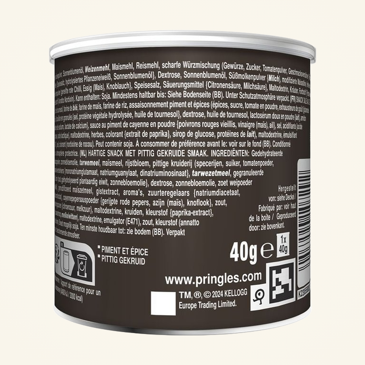 Pringles Hot & Spicy 40g