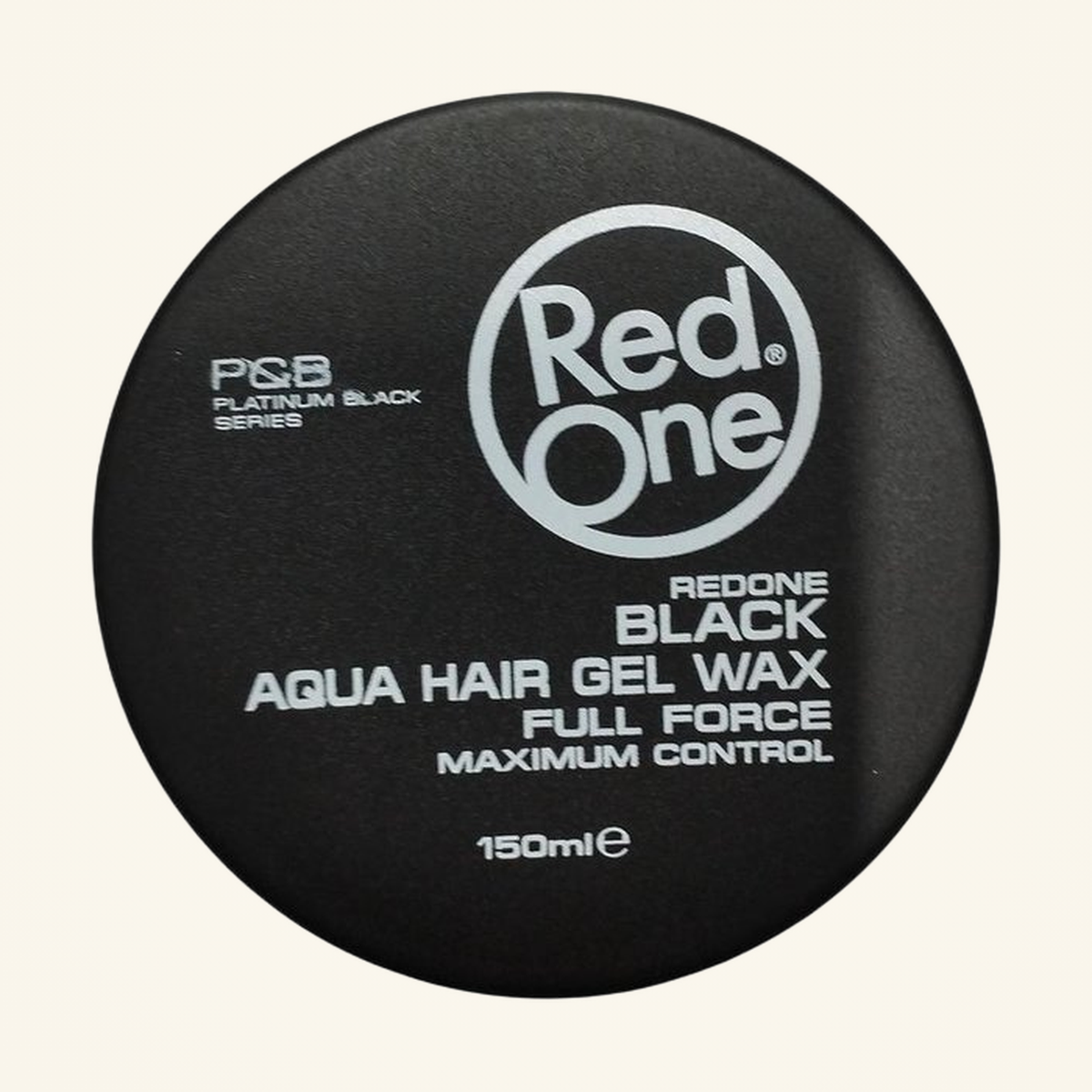 Red One Black Aqua Hair Gel Wax 150ml