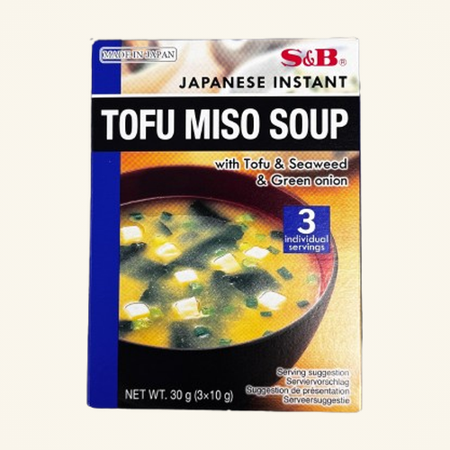 S&B Instant Miso Soup Tofu 30g