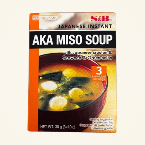 S&B Instant Soup Aka Miso 30g