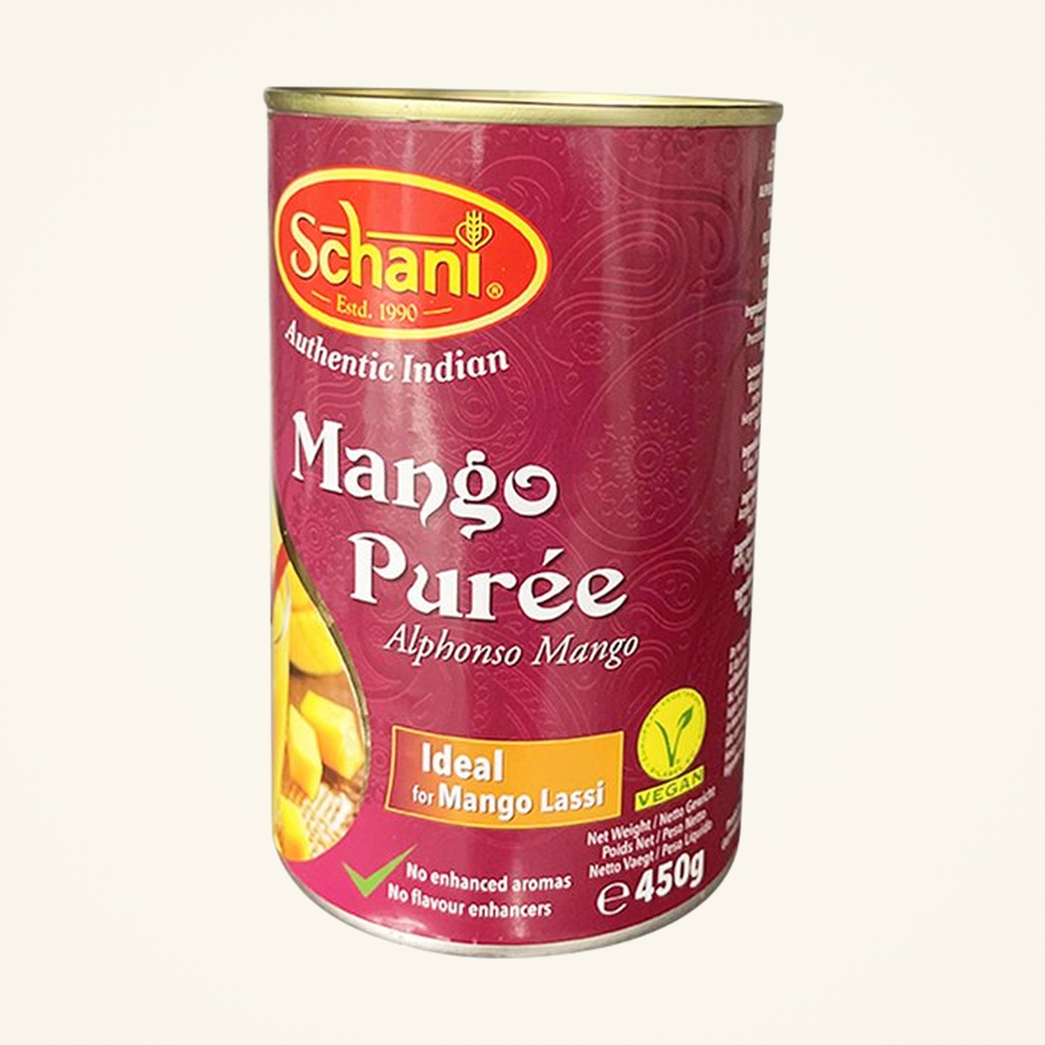 Schani Mango Pulp Alphonso 450g