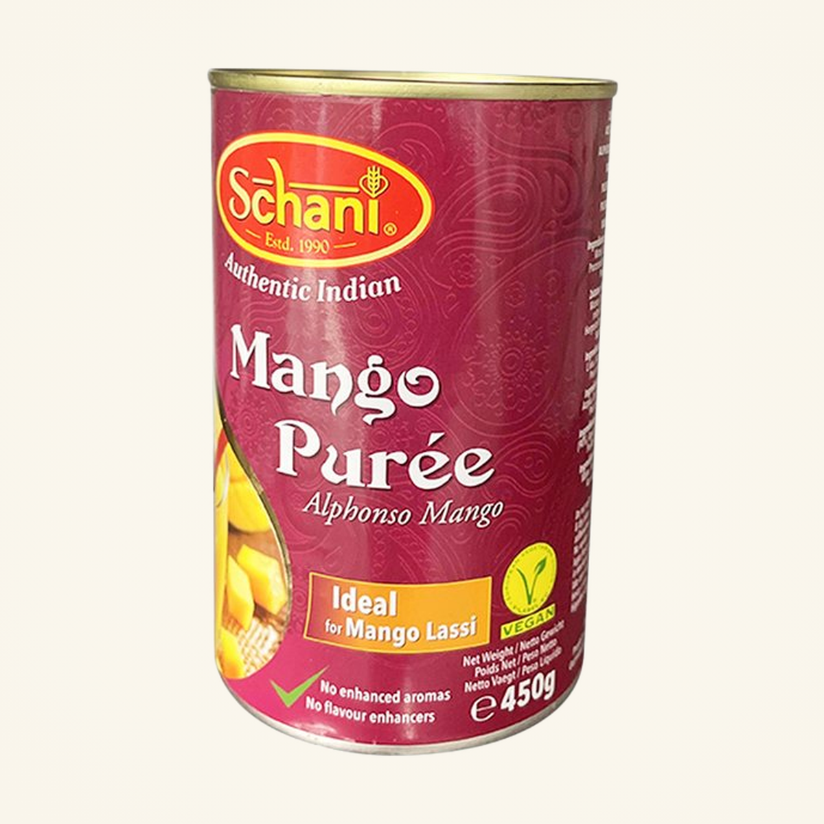 Schani Mango Pulp Alphonso 450g