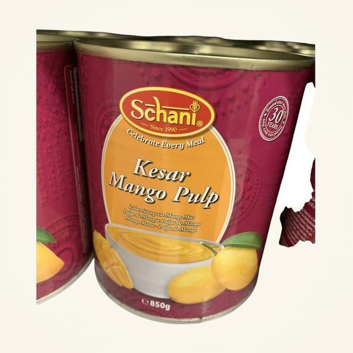 Schani Mango Pulp Kesar 850g