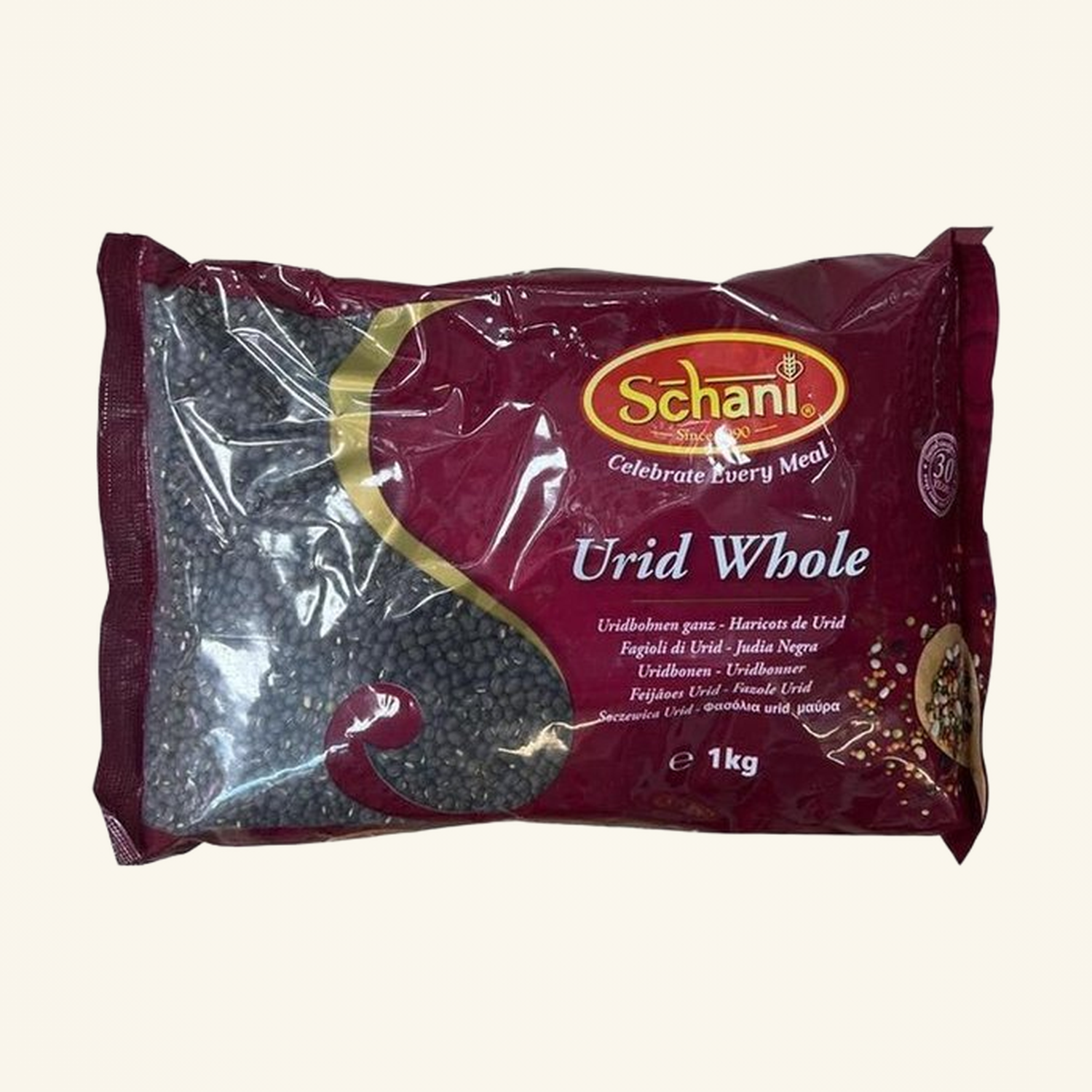 Schani Urid Whole 1kg