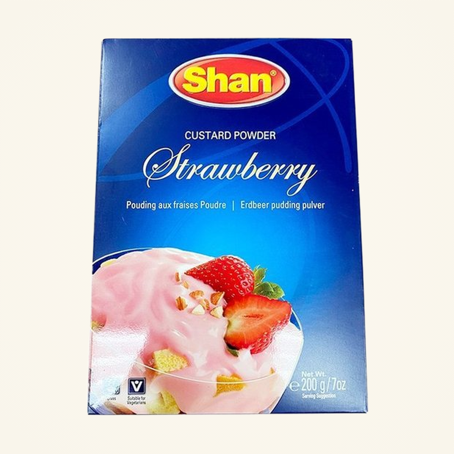 Shan Custard Powder Strawberry 200g