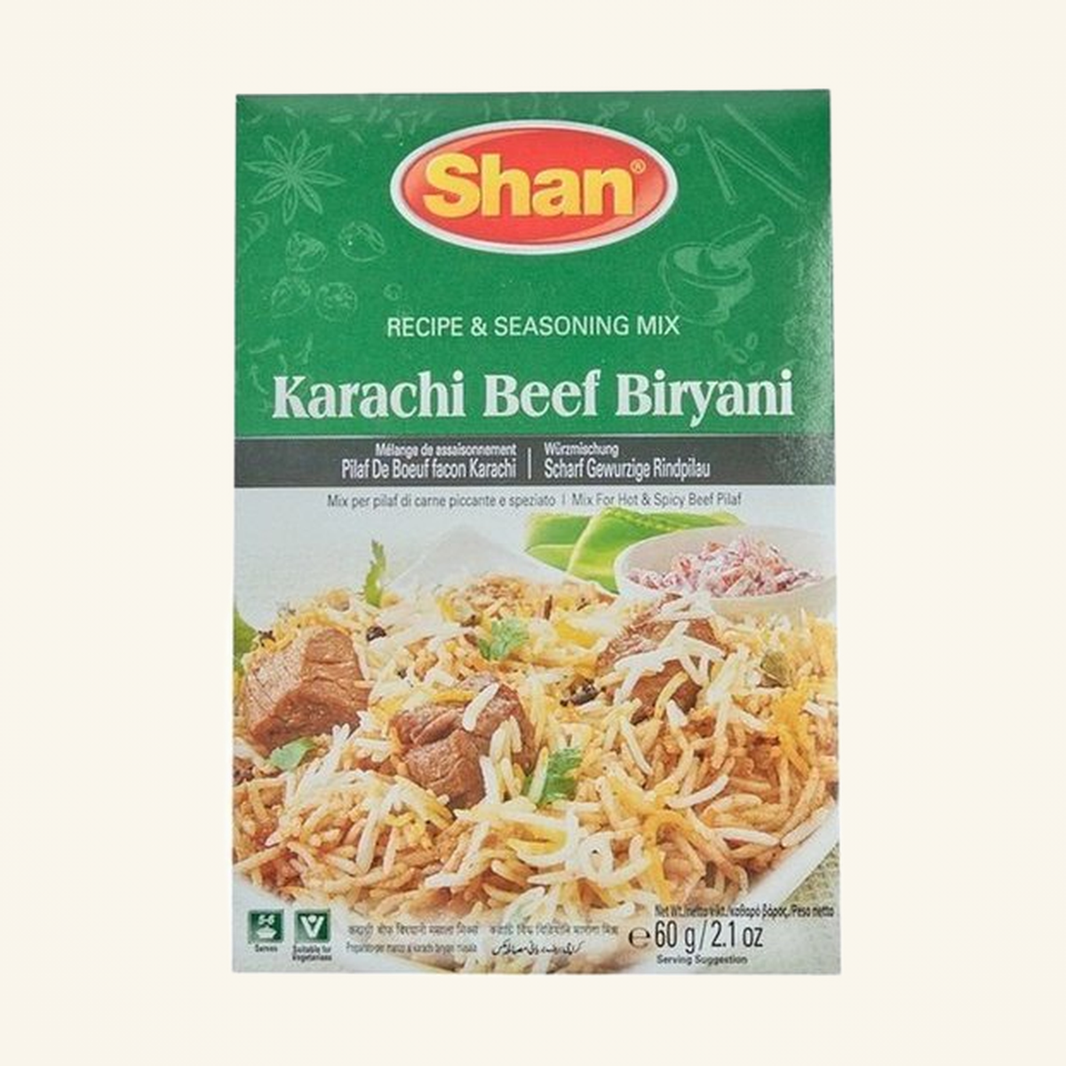 Shan Karachi Beef Biryani 60g