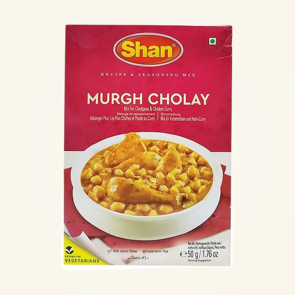 Shan Murgh Cholay Curry Mix 50g