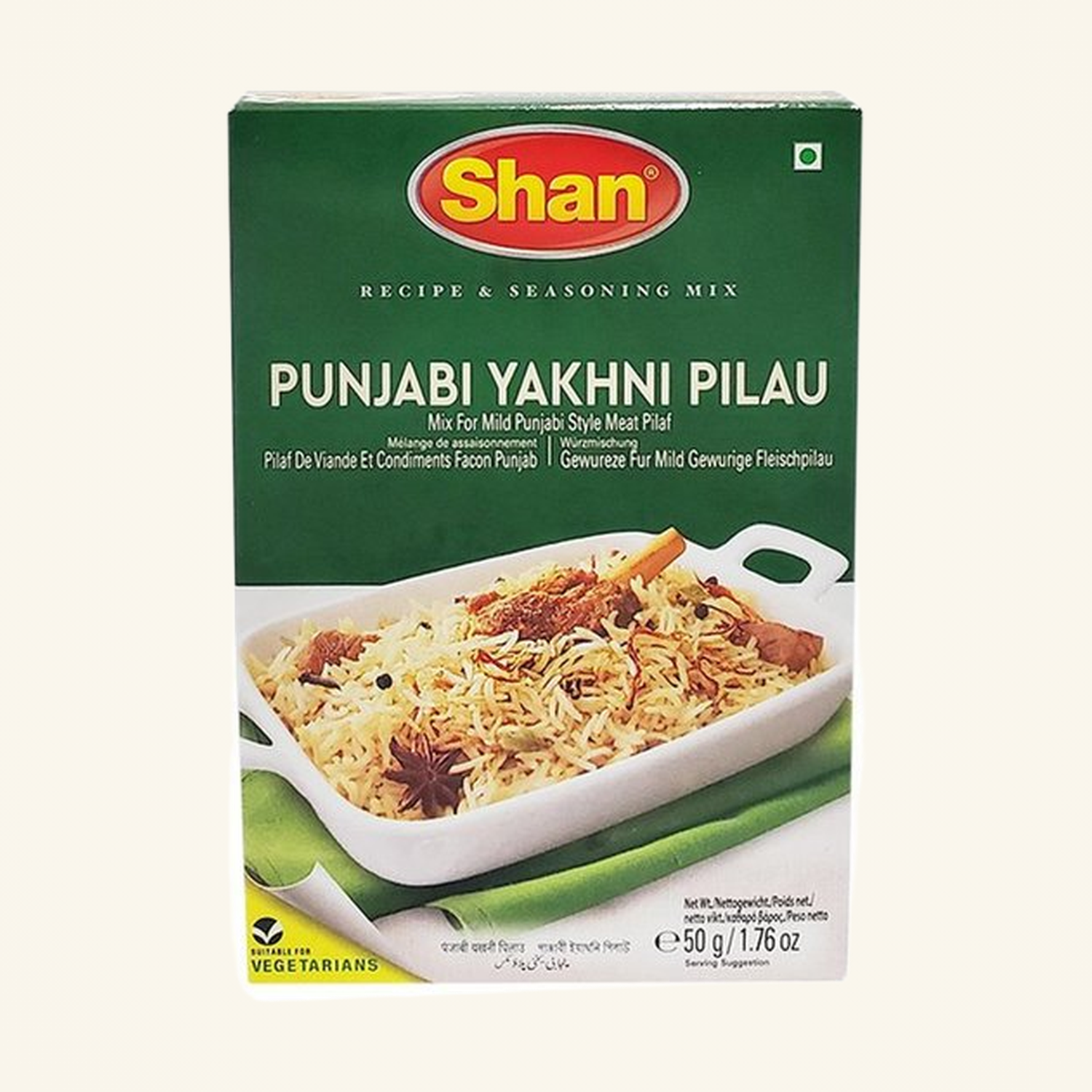 Shan Punjabi Yakhni Pulao 50g