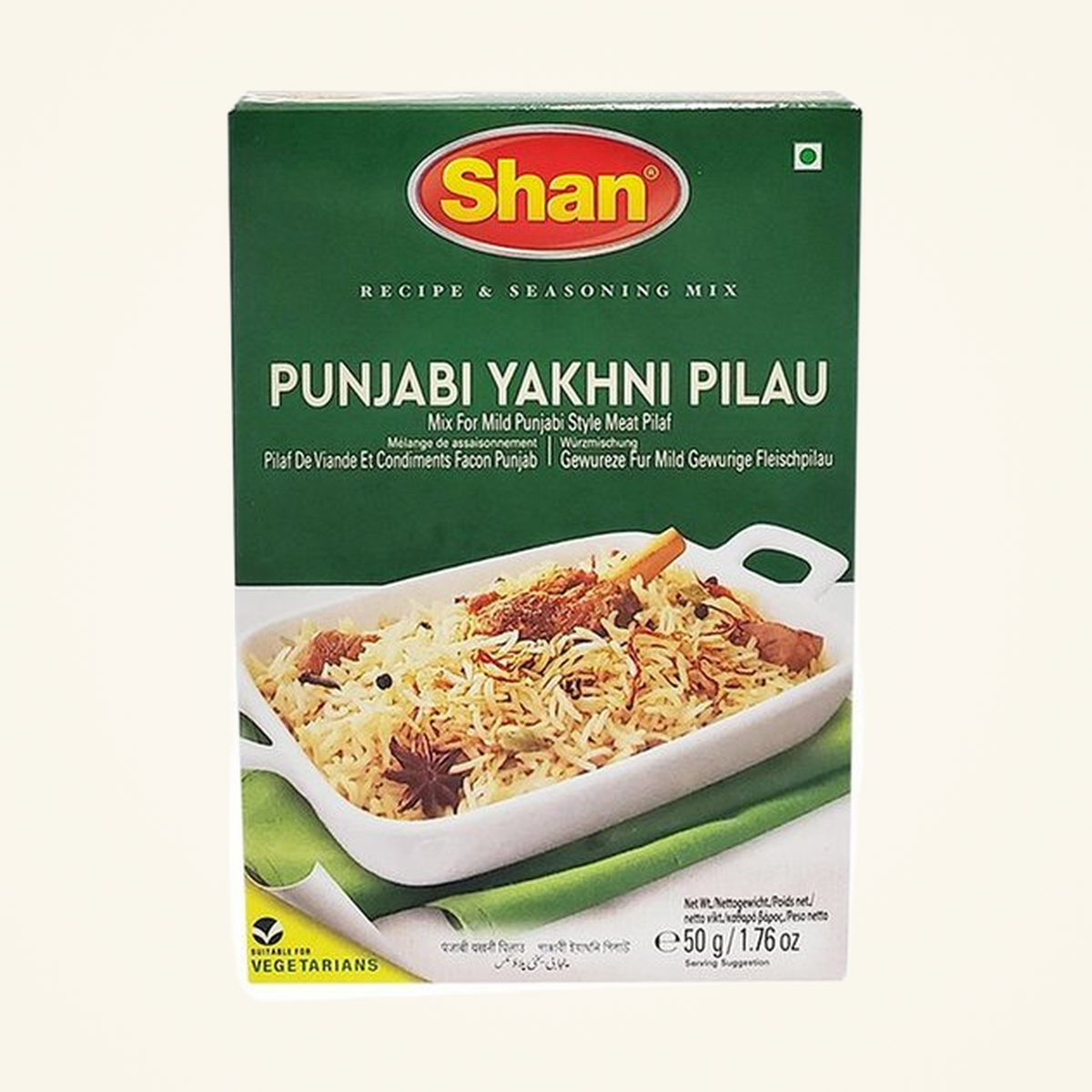 Shan Punjabi Yakhni Pulao 50g