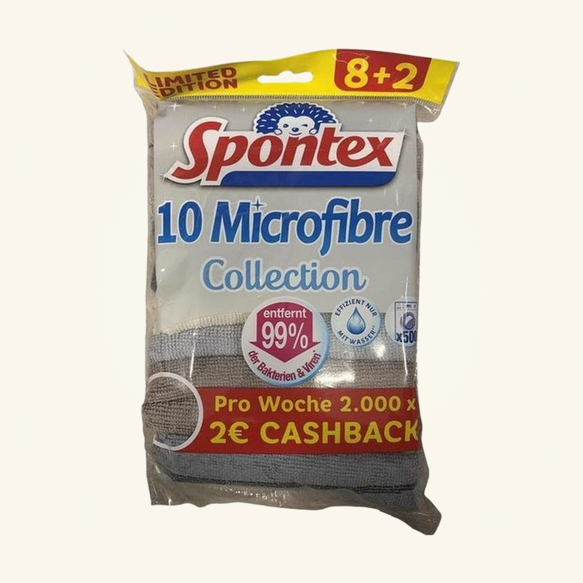 Spontex Microfibre 10 Tücher