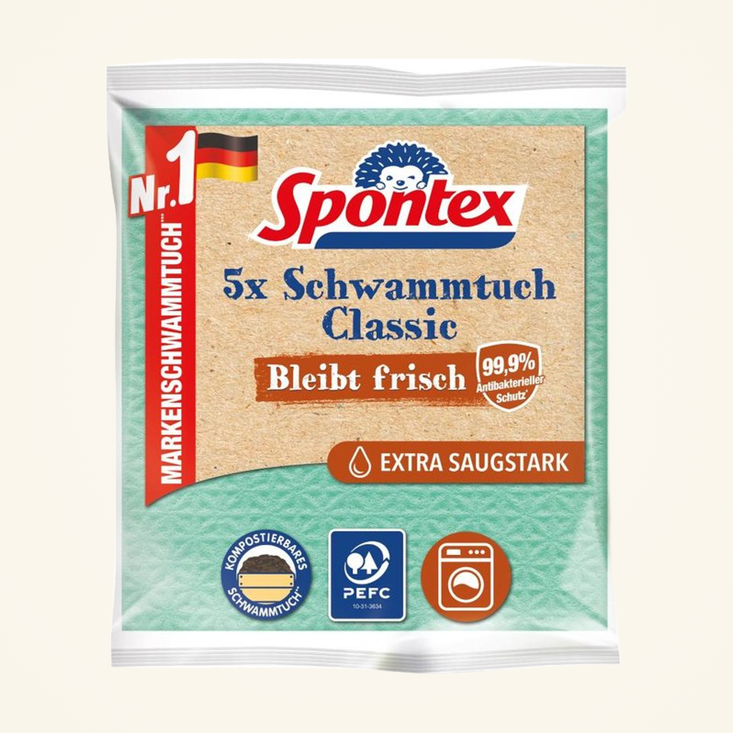 Spontex Schwammtuch Classic 5 Pack