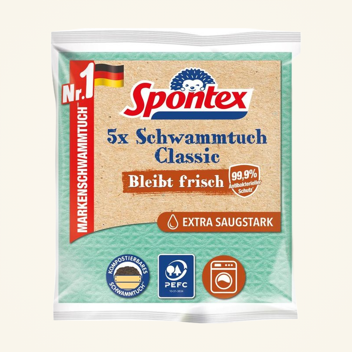 Spontex Schwammtuch Classic 5 Pack