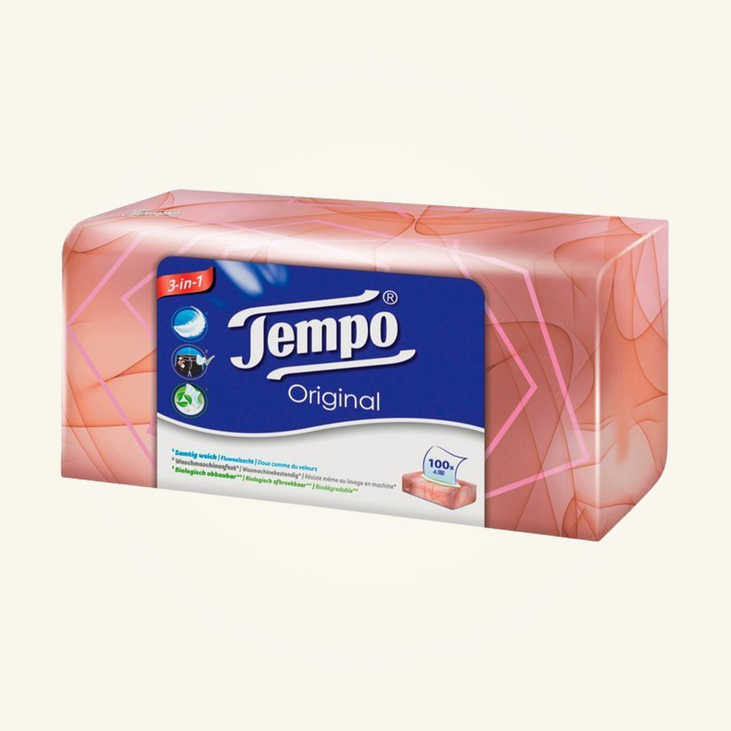 Tempo Taschentücher Original Box 100