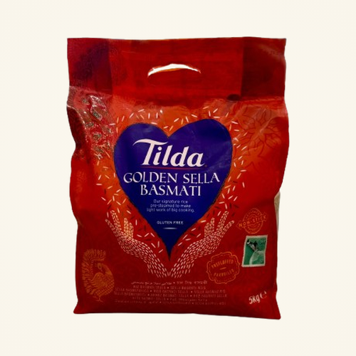 Tilda Basmati Rice Golden Sella 5kg
