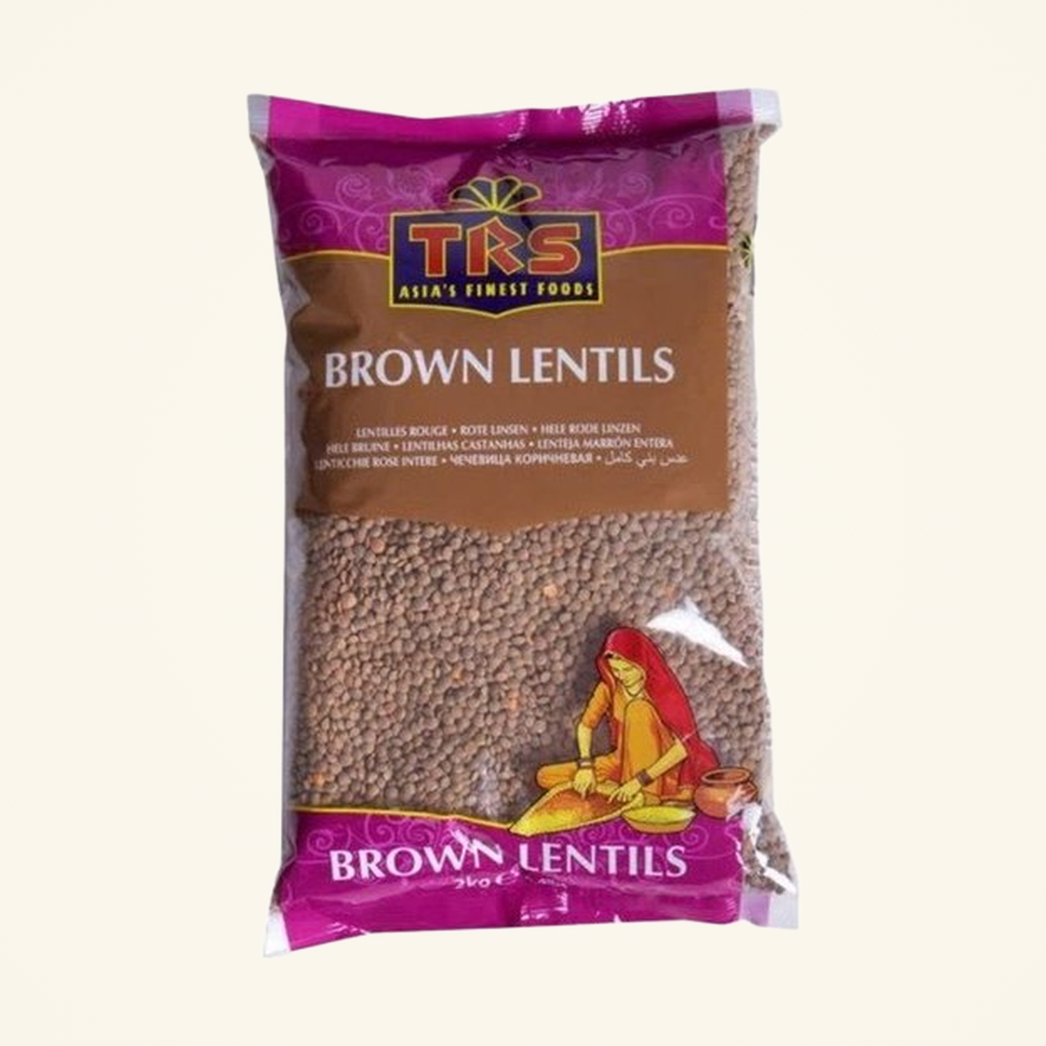 TRS Brown Lentils (Masoor) 2kg