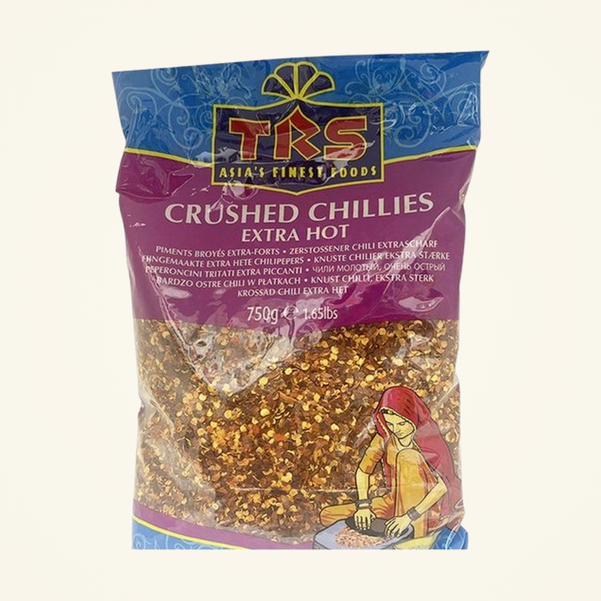 TRS Chilli Crushed 750g