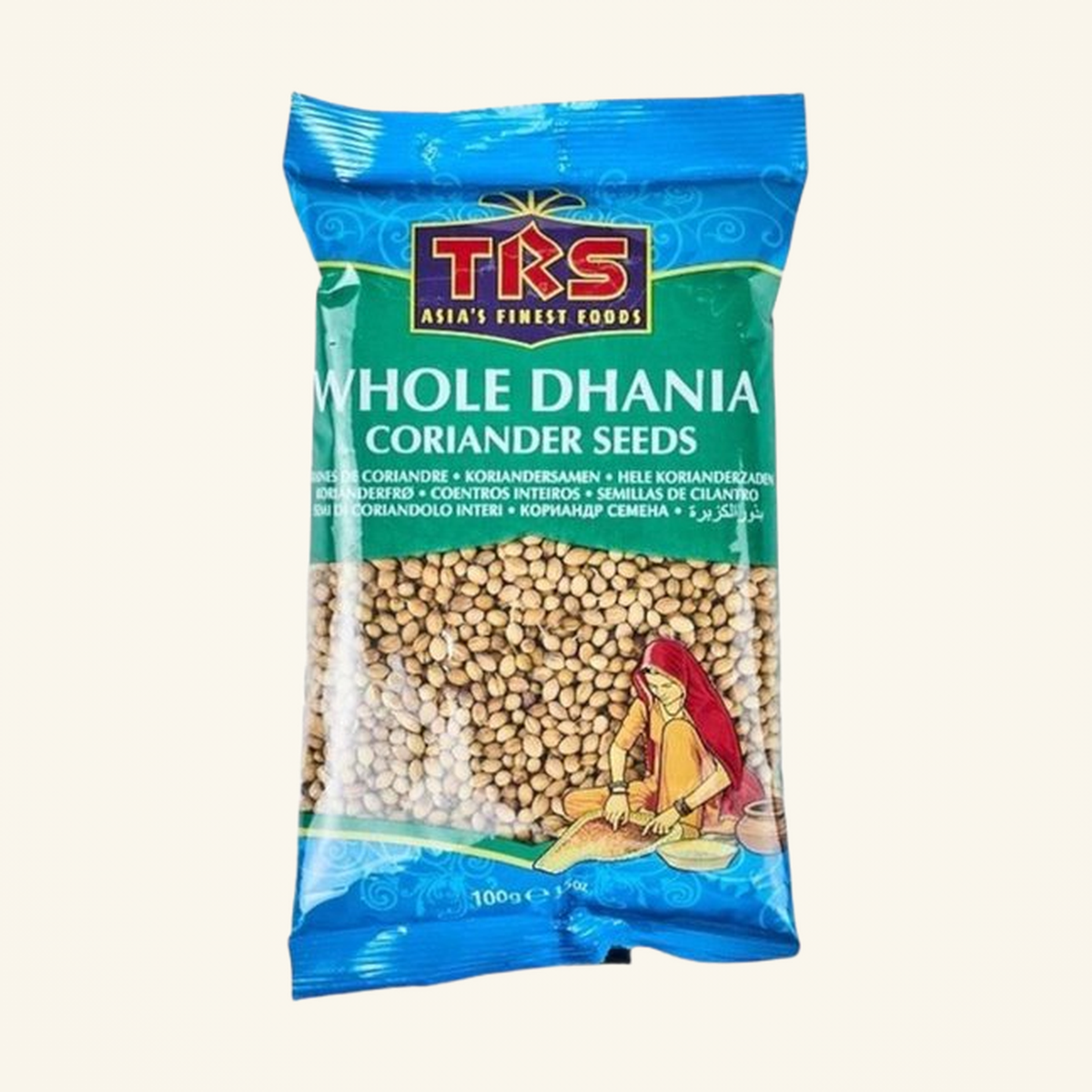 TRS Dhania Whole Corriander 100g