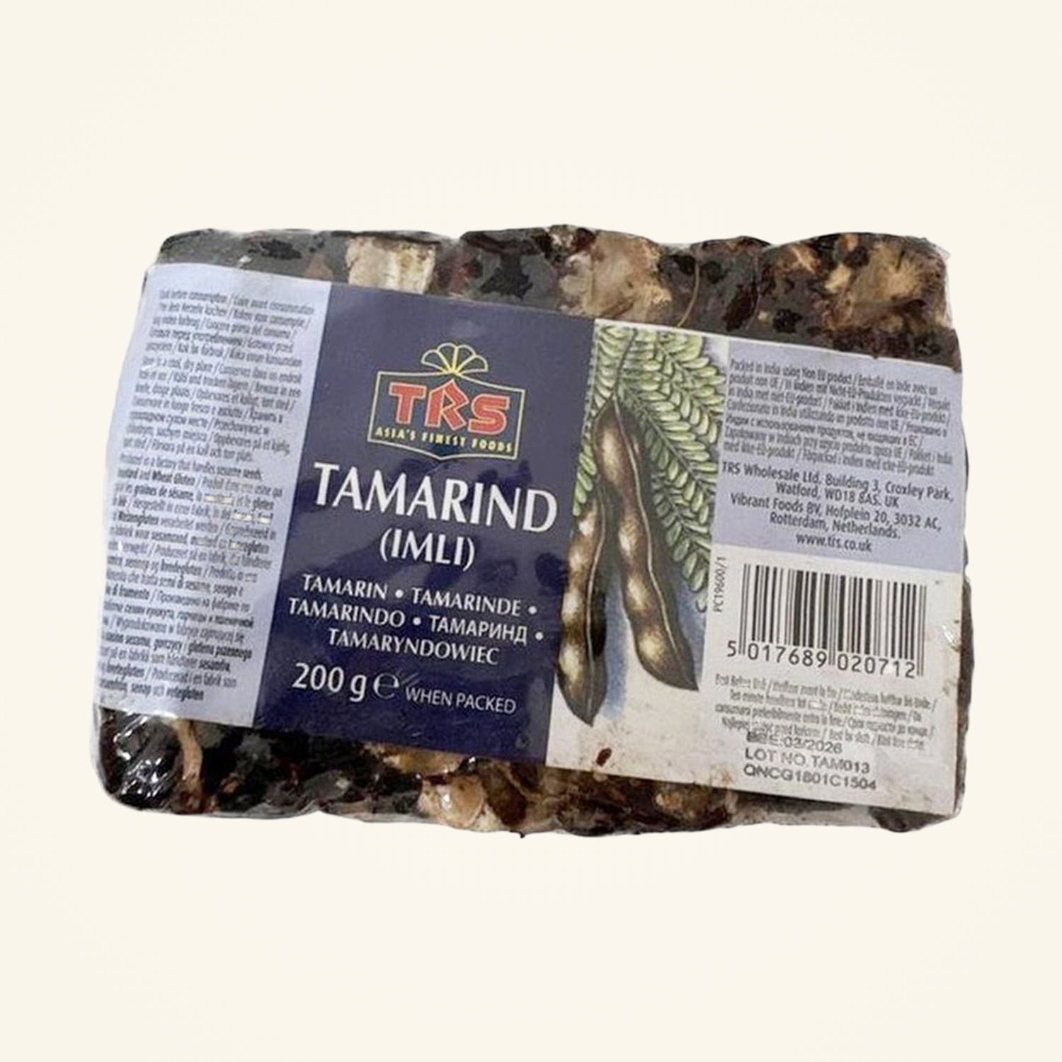 TRS Imli Slab (Tamarind) 200g