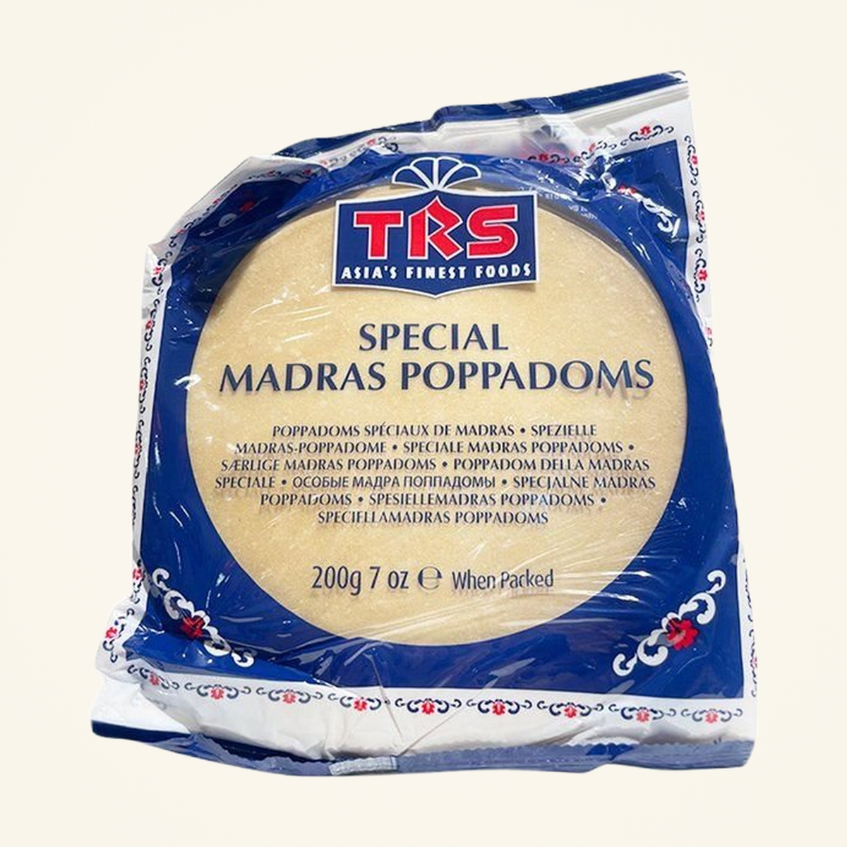 TRS Madras Plain Papad 200g