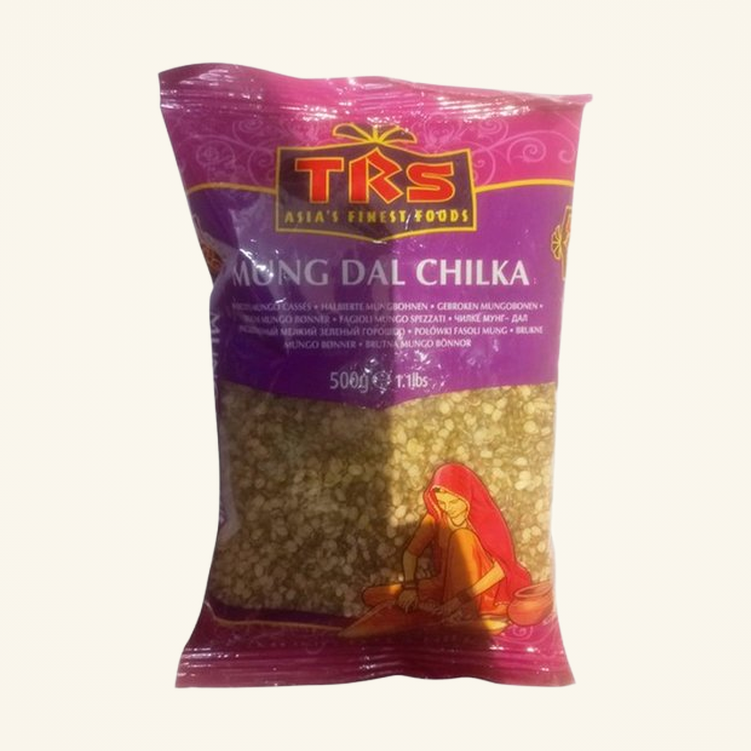 TRS Moong Dal Chilka 500g