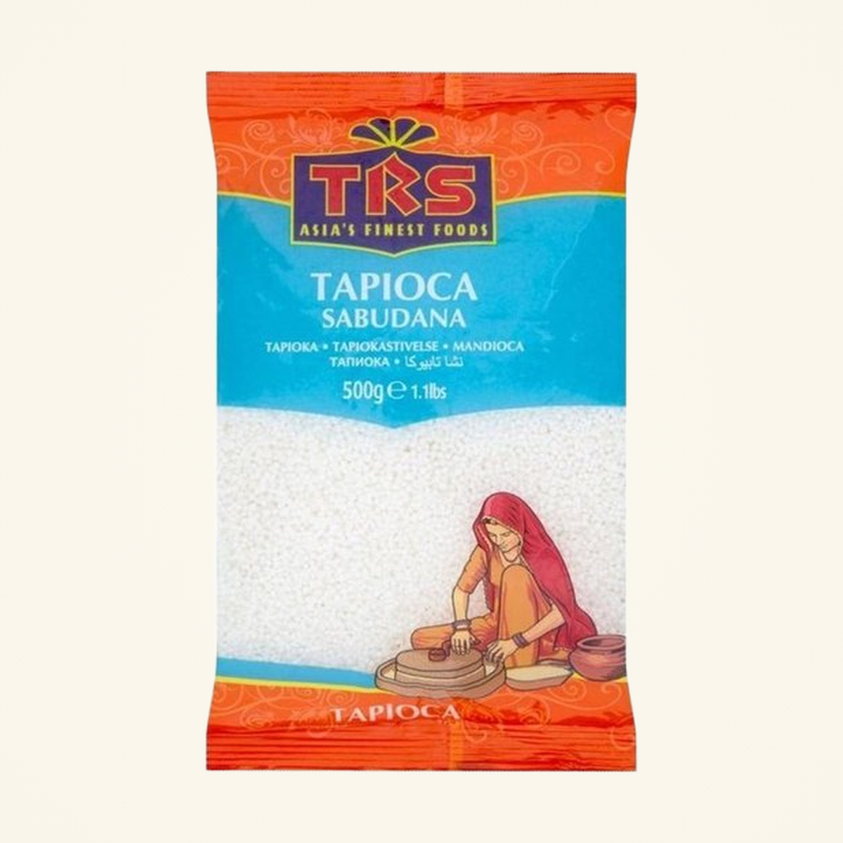 TRS Small Sago Seeds Sabudana (Tapioca) 500g