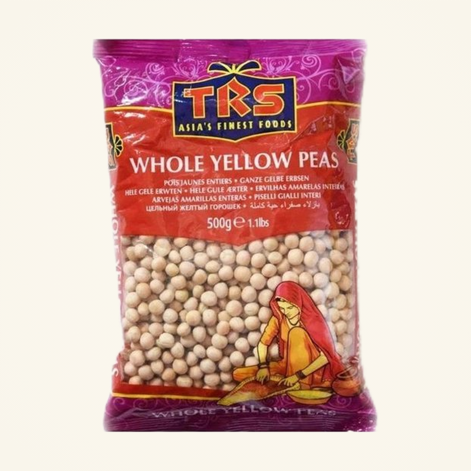 TRS Whole Yellow Peas 500g