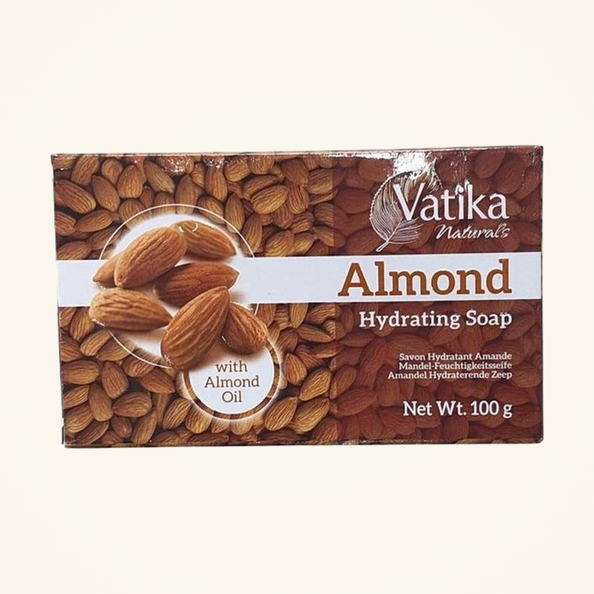 Vatika Naturals Almond Hydrating Soap 100g