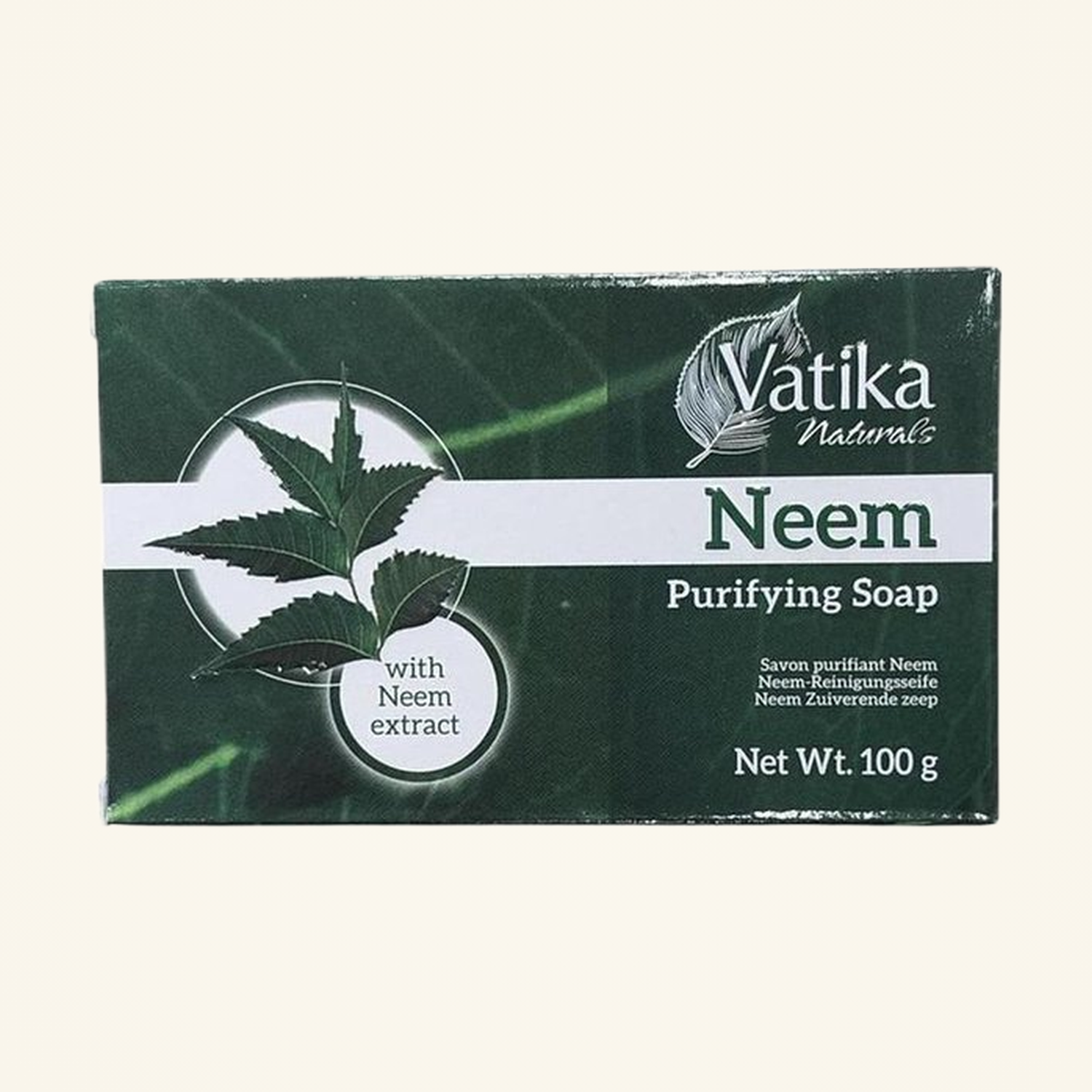 Vatika Naturals Neem Purifying Soap 100g